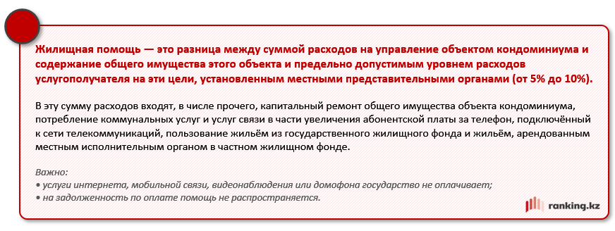 Жилищная помощь в РК: как малообеспеченные семьи получают компенсацию по коммунальным платежам?
